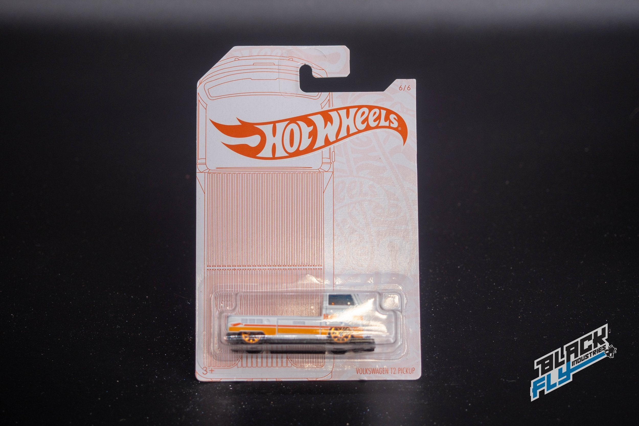 Hot Wheels - Volkswagen T2 Pickup Pearl Chrome Series 52nd Anniversary by Hot Wheels