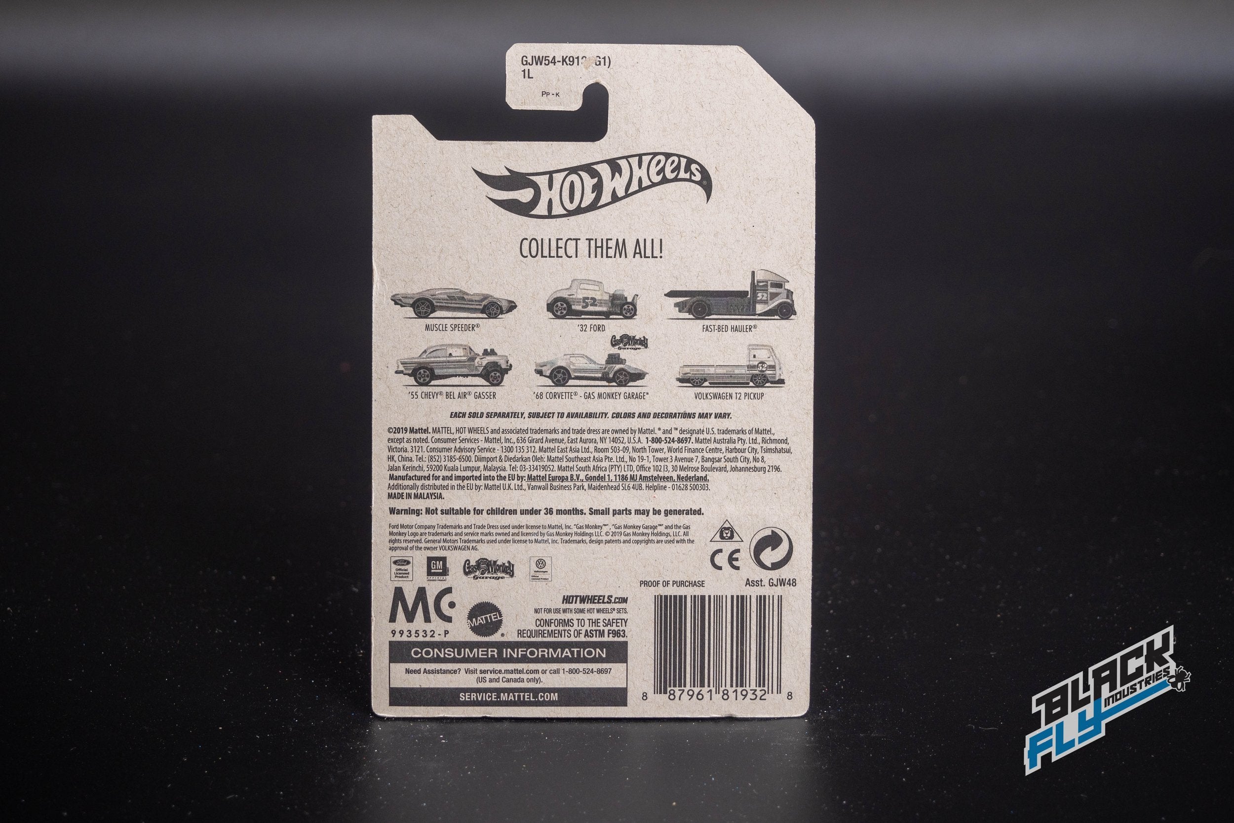 Hot Wheels - Volkswagen T2 Pickup Pearl Chrome Series 52nd Anniversary by Hot Wheels