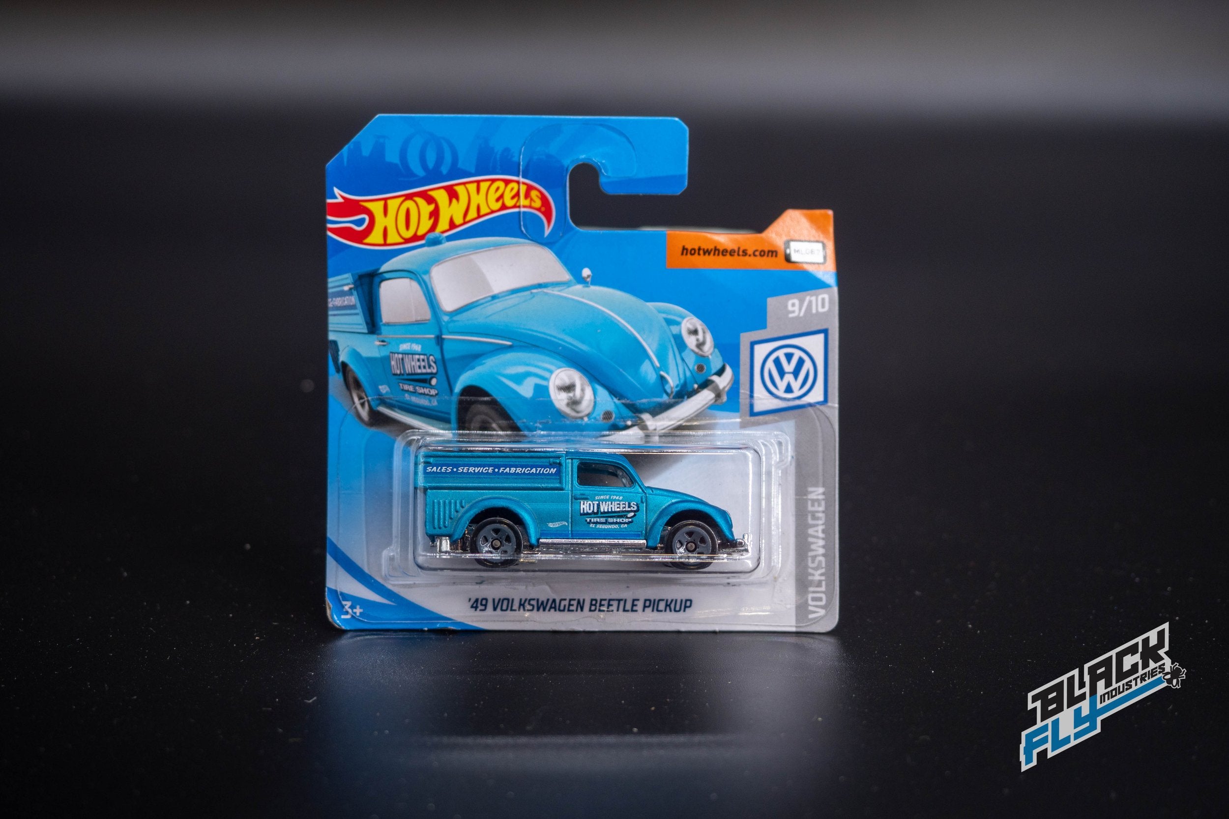 Hot Wheels Die-Cast Vehicle Volkswagen Beetle Pkup Blue