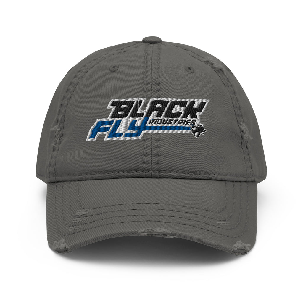 Black Fly Industries Distressed Dad Hat