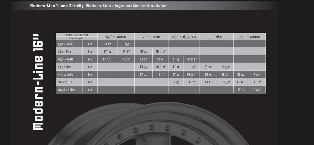 16" Schmidt Modernline 1 Piece