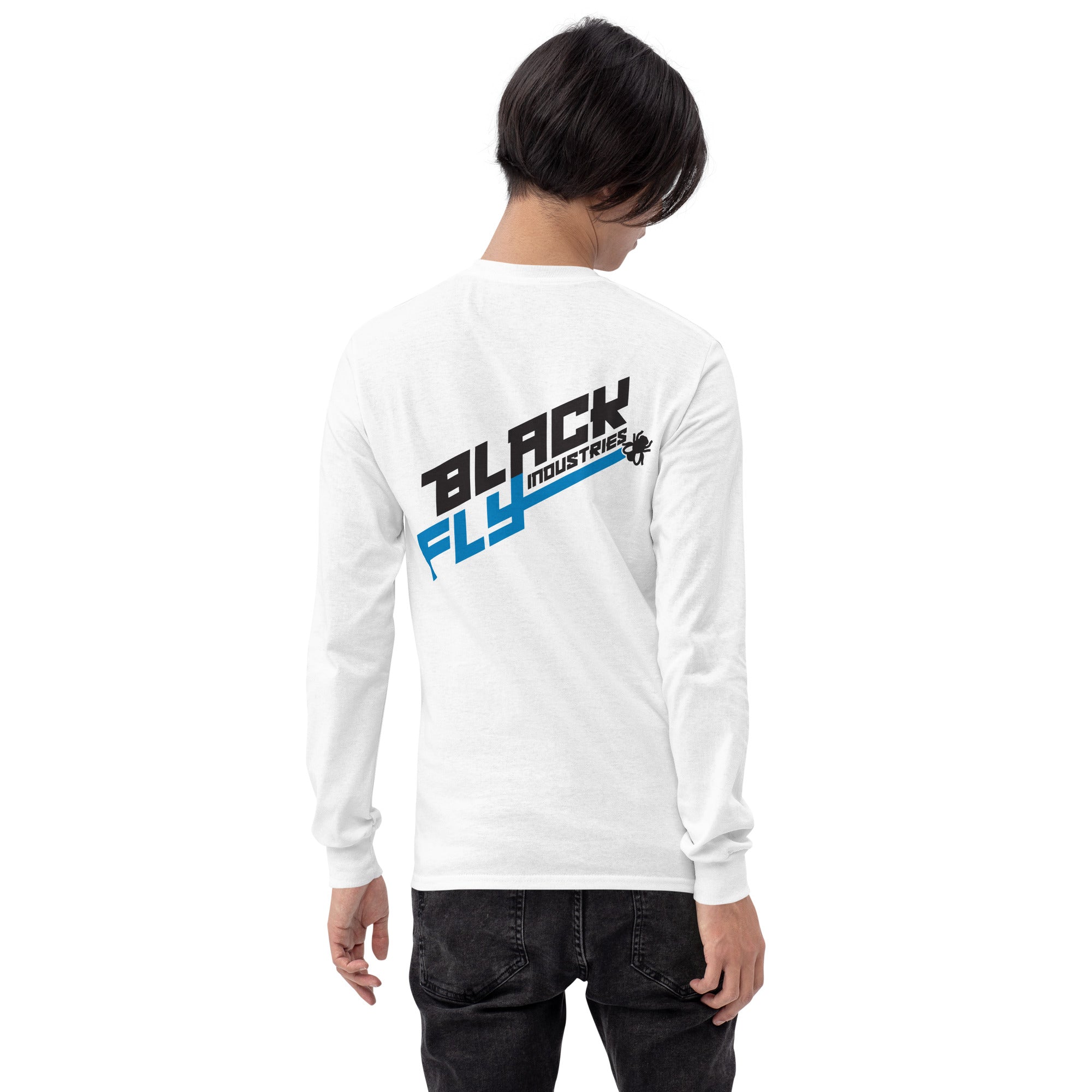 Black Fly Logo Long Sleeve Shirt