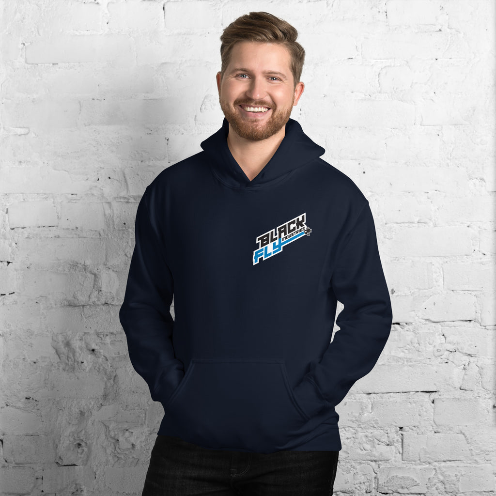 Black Fly Logo Unisex Hoodie